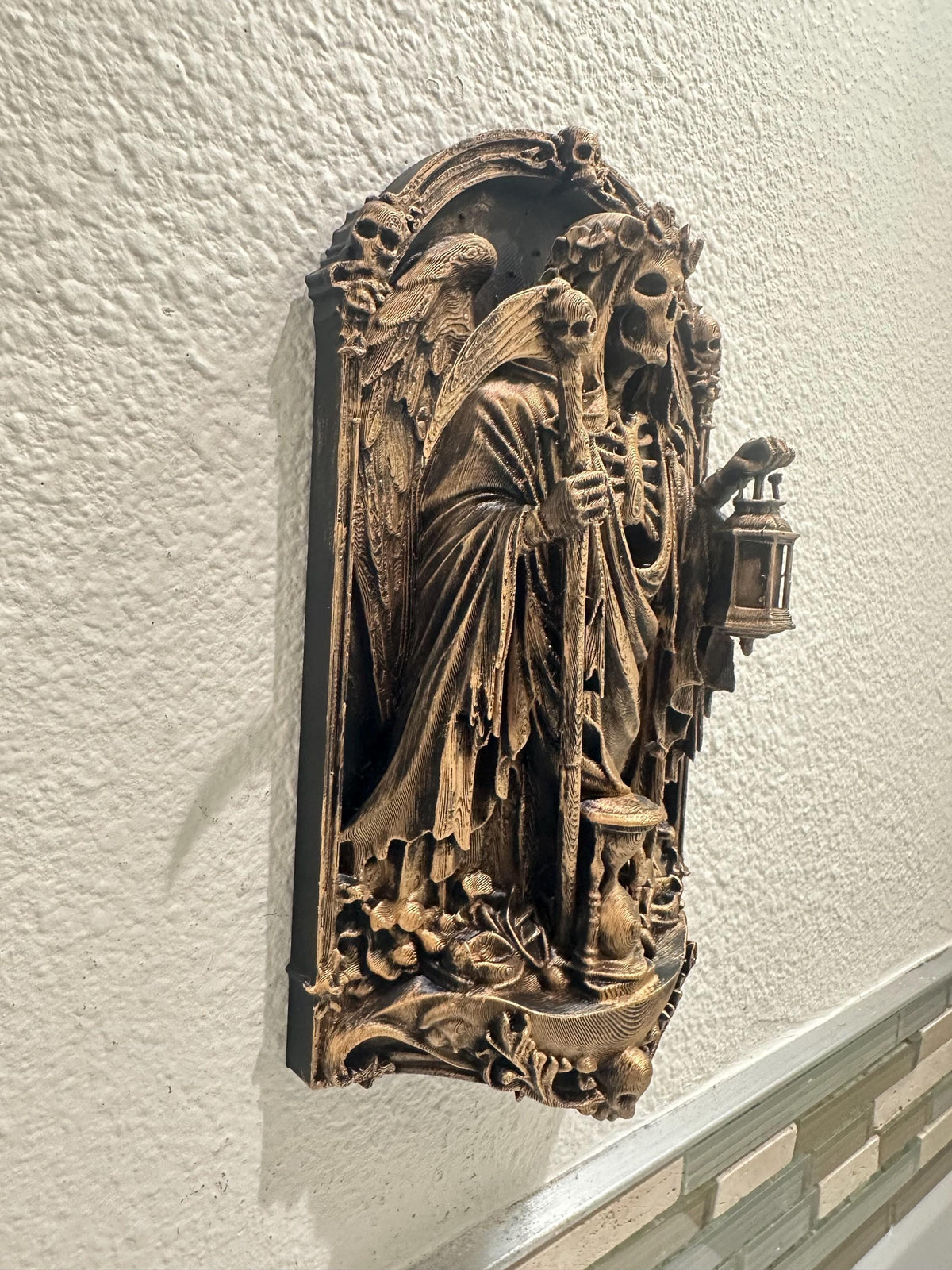 Thanatos Grim Reaper Wall Art