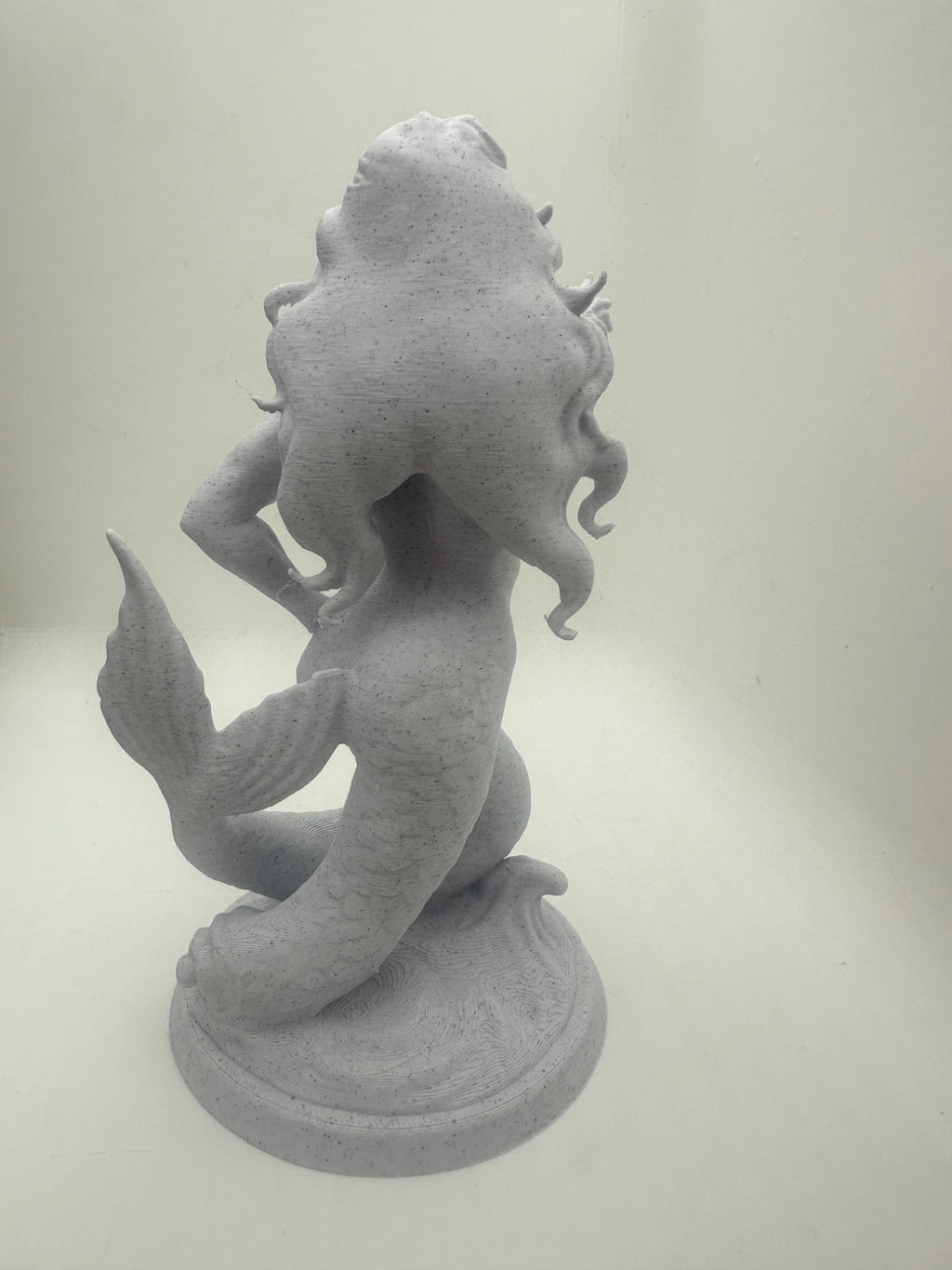 Mermaid Sexy Figurine 6” Mythical Sea Goddess Ocean Home Beach House Coastal Decor Sculpture