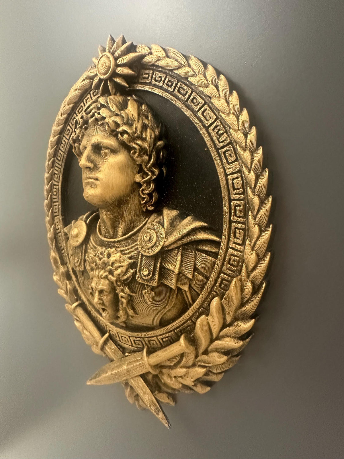 Alexander the Great Wall Medallion