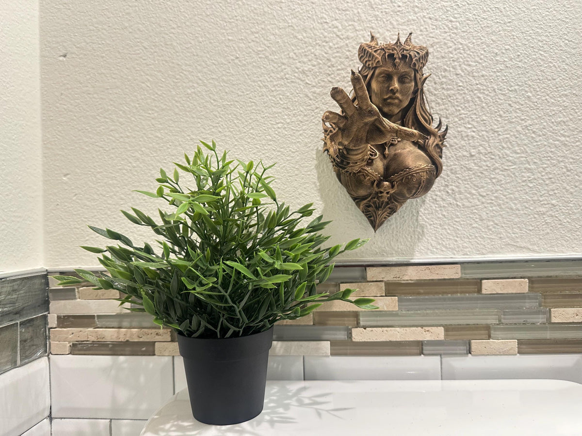Lilith Gothic Wall Sculpture
