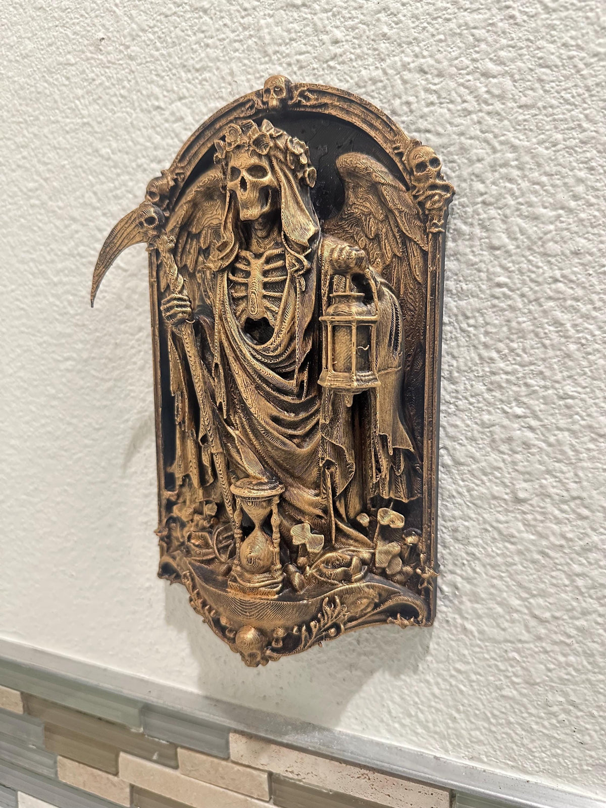 Thanatos Grim Reaper Wall Art