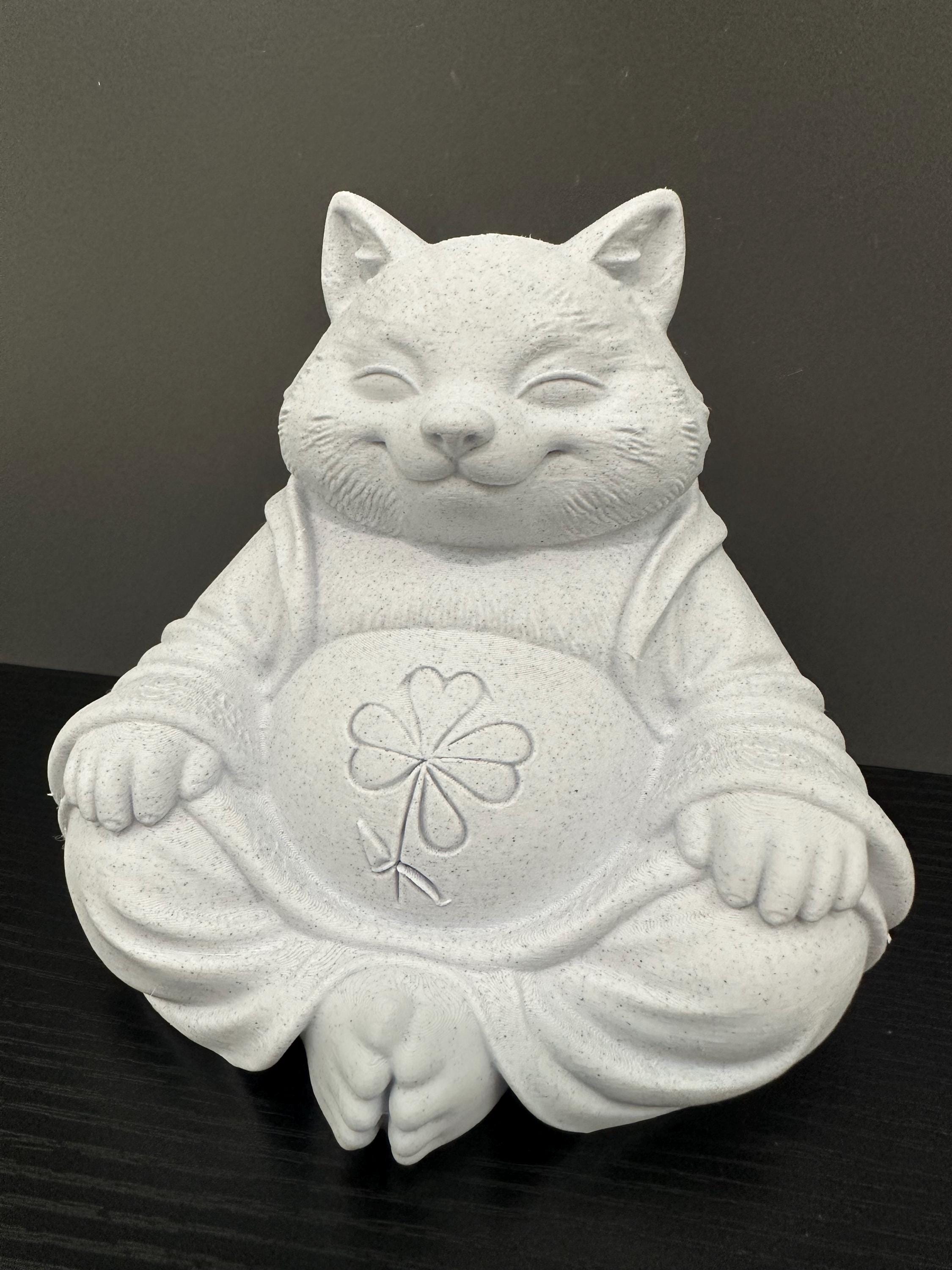 Buddha Shiba Inu Zen Meditation Statue - Lucky Dog Figurine - Yoga Decor - Spiritual Dog Garden Home Desk Decor 6”