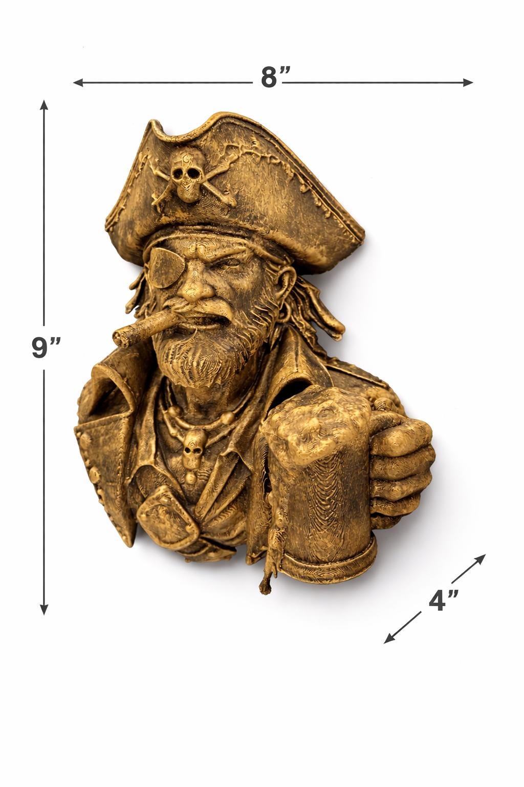 Pirate Wall Mount Decor
