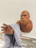 Bigfoot Hand Towel Holder for Bathroom - Sasquatch Wall Decor - Rustic Cabin Hand Towel Holder - Funny Gift for Bigfoot Lovers Lake House