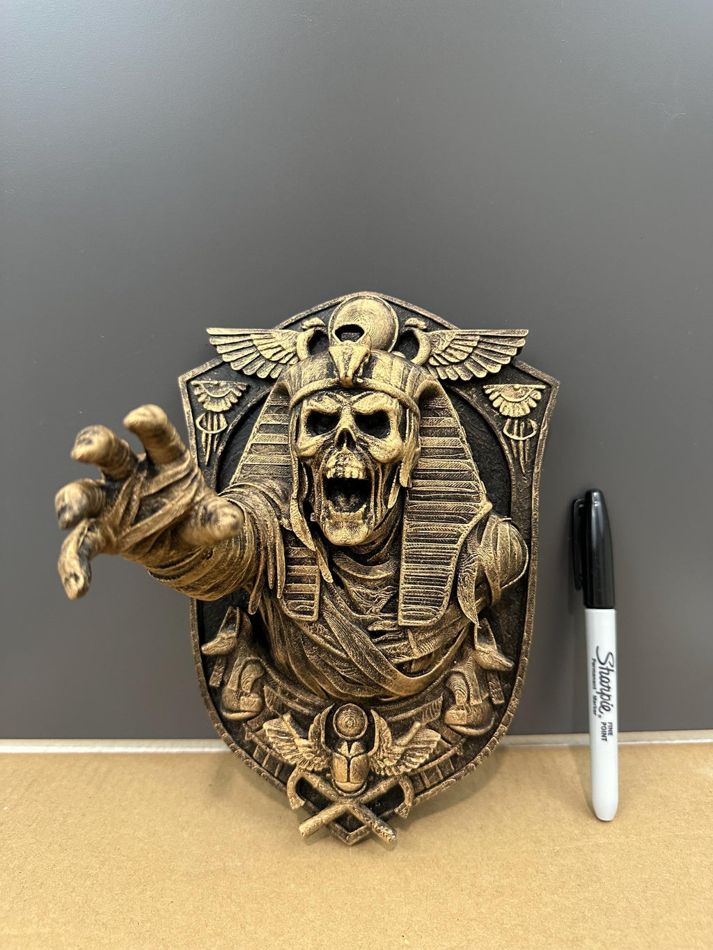 Egyptian Mummy Pharaoh Wall Art