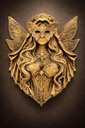 Fairy Queen Wall Sculpture