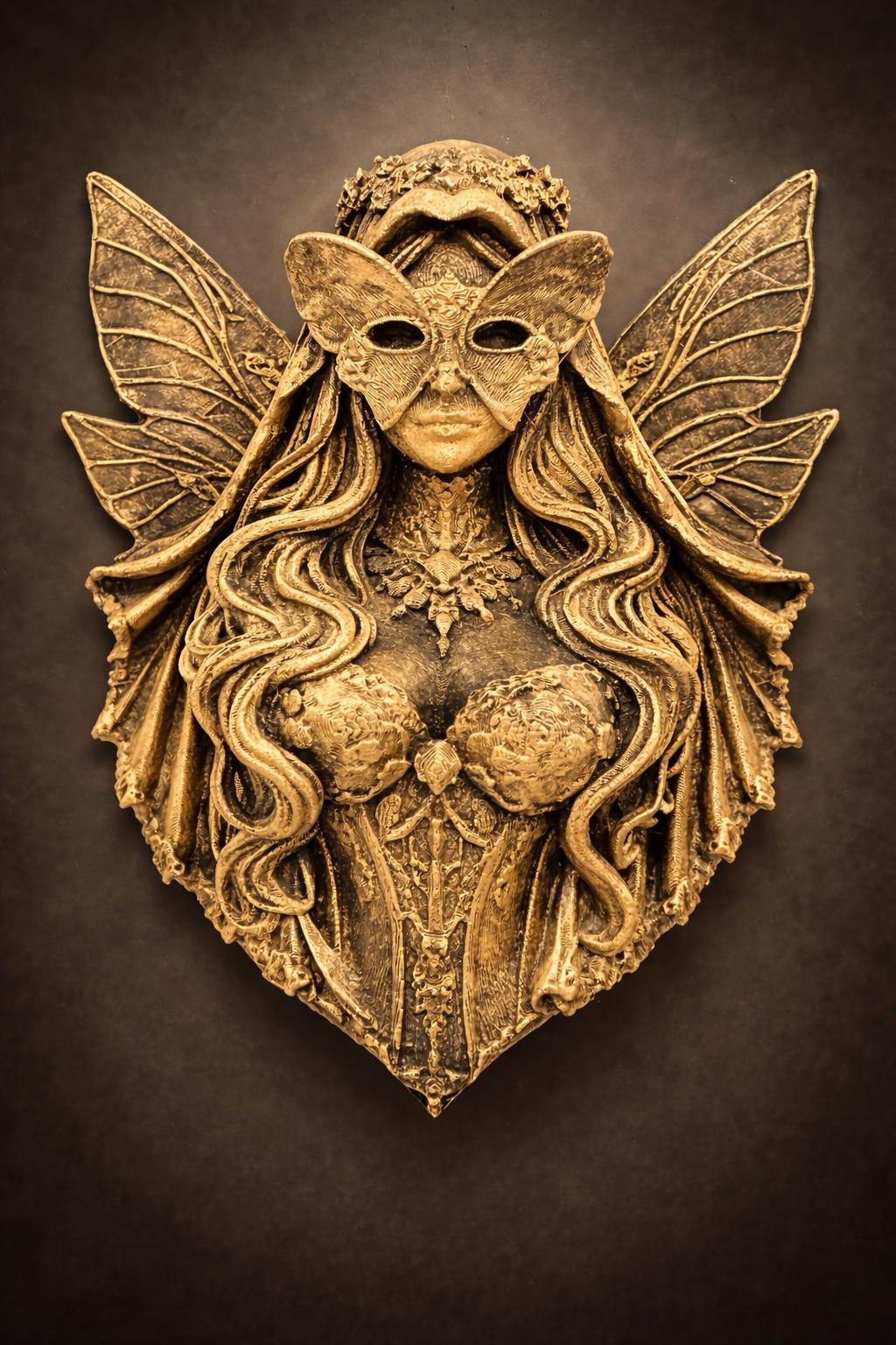Fairy Queen Wall Sculpture