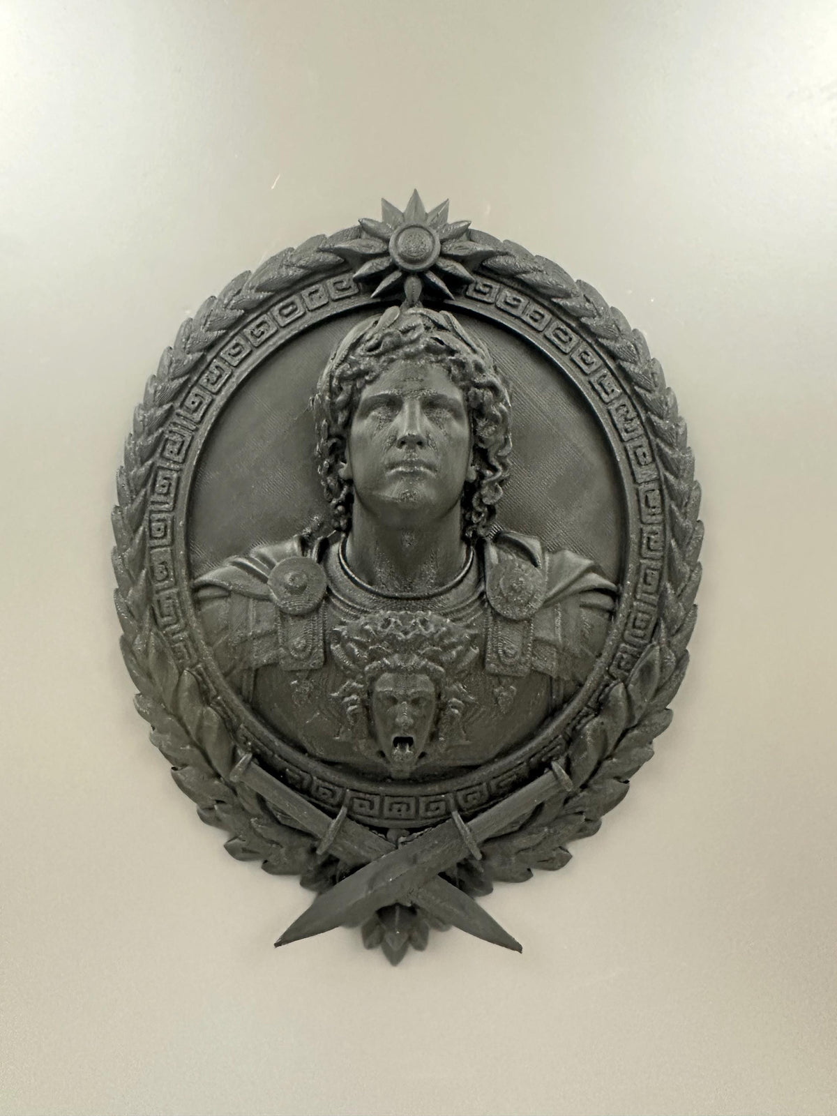 Alexander the Great Wall Medallion