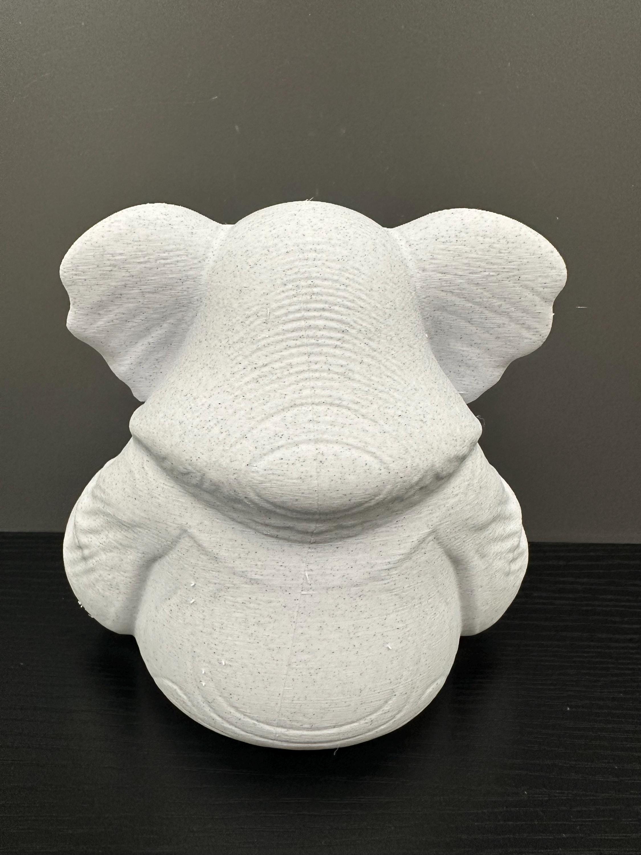 Meditating Buddha Elephant Figurine - Zen Yoga Decor Statue - Spiritual Elephant Sculpture with Lotus - Meditation Room Decor - Peaceful 6”