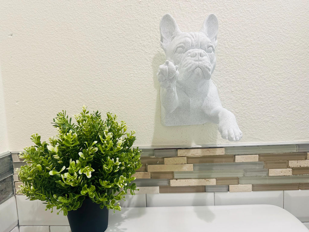 French Bulldog Hand Towel Holder