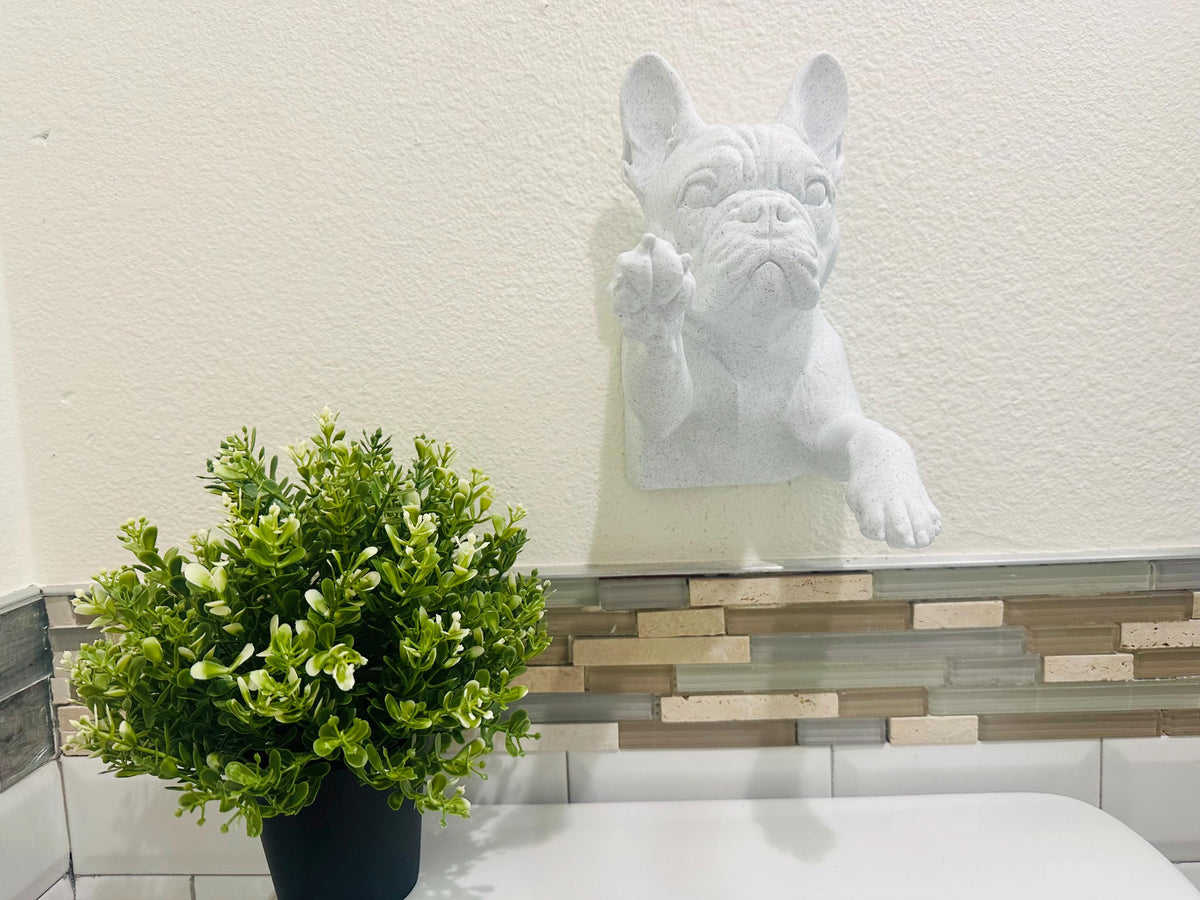 French Bulldog Hand Towel Holder