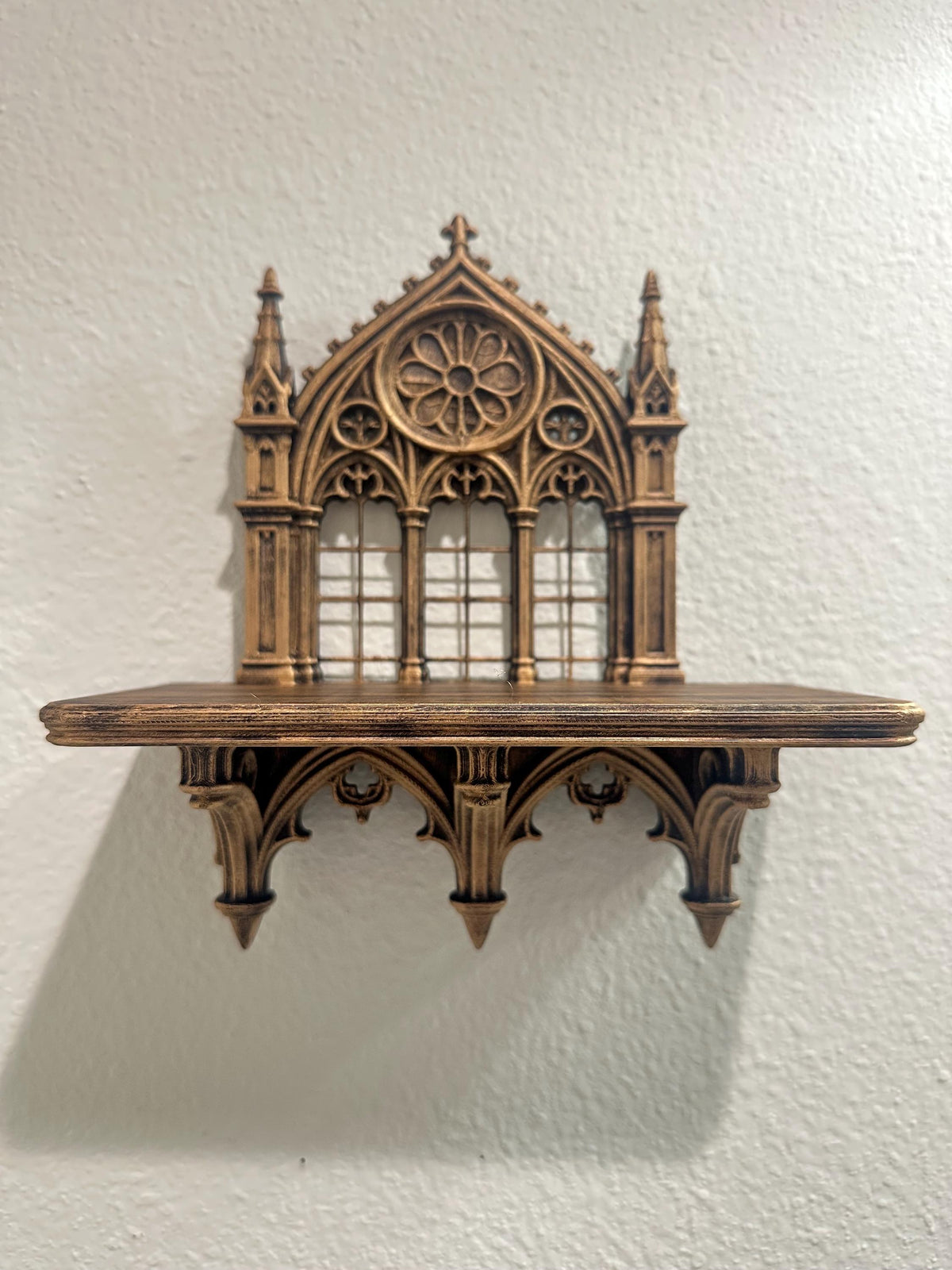 Gothic Cathedral Wall Shelf