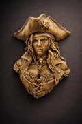 Pirate Queen Wall Sculpture
