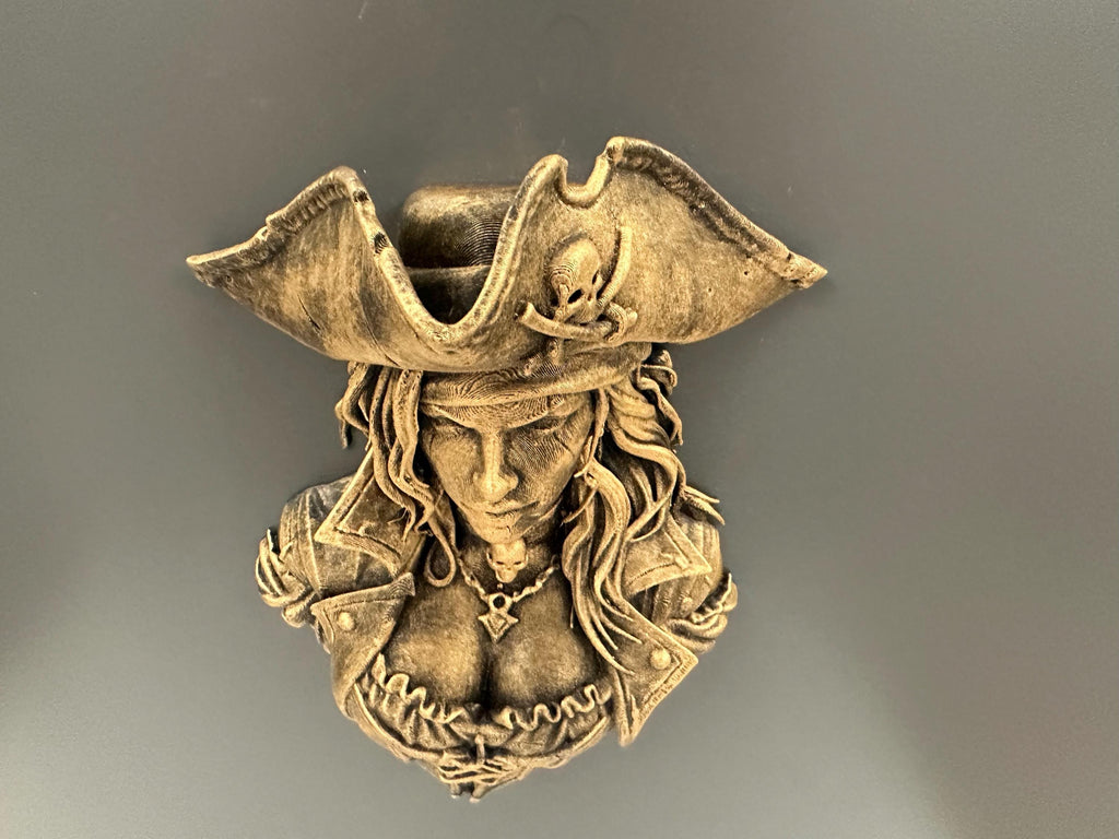 Pirate Queen Wall Sculpture