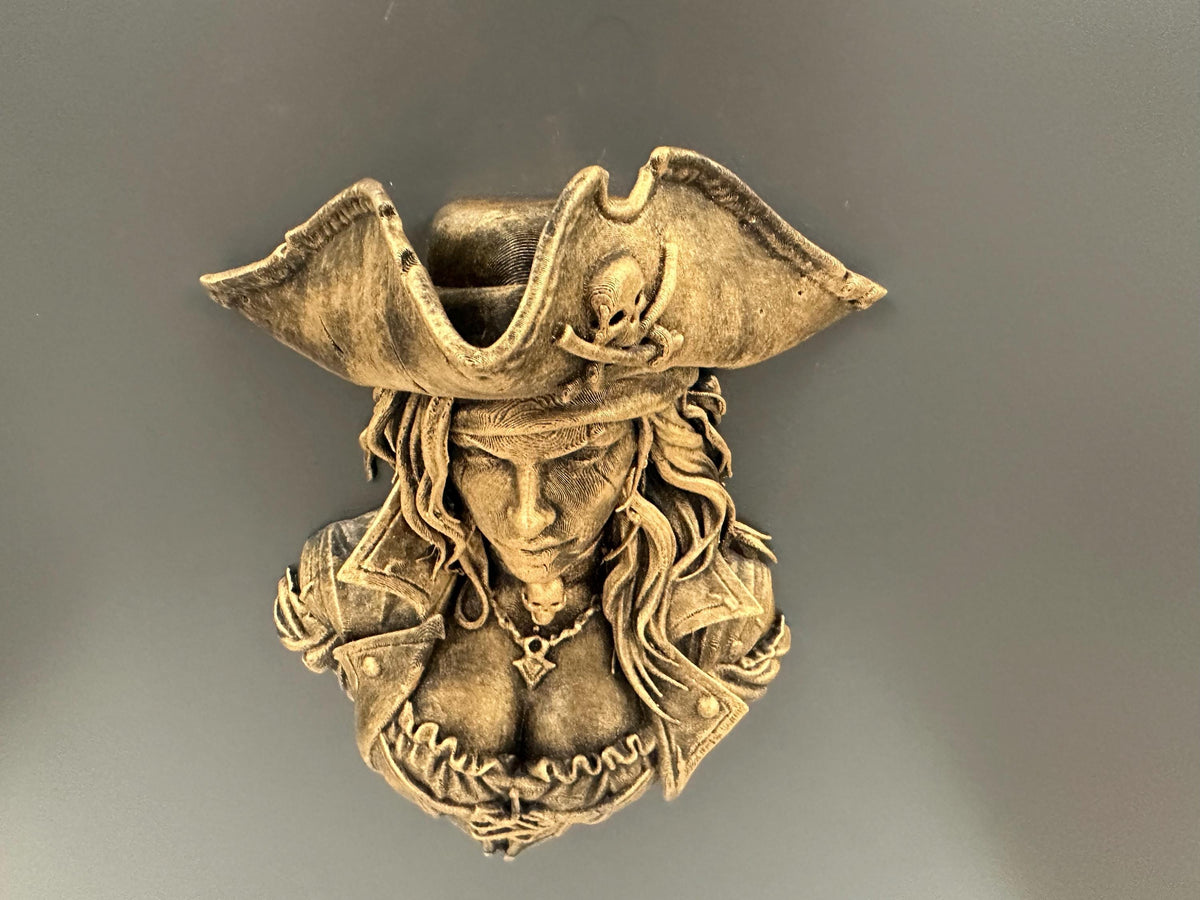 Pirate Queen Wall Sculpture