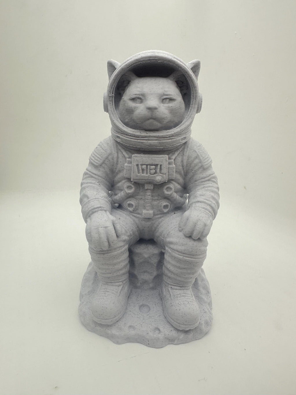 NASA Astronaut Space Cat Figurine 6” Cosmic Home Decor Statue - Quirky Cat Lover Gift