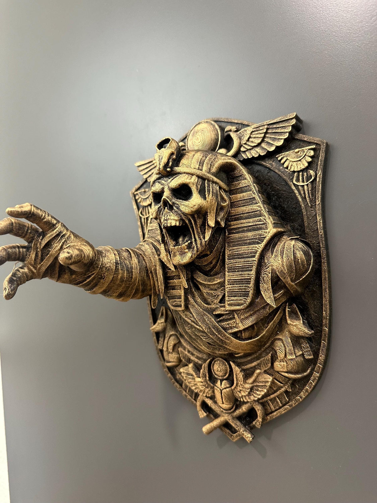 Egyptian Mummy Pharaoh Wall Art