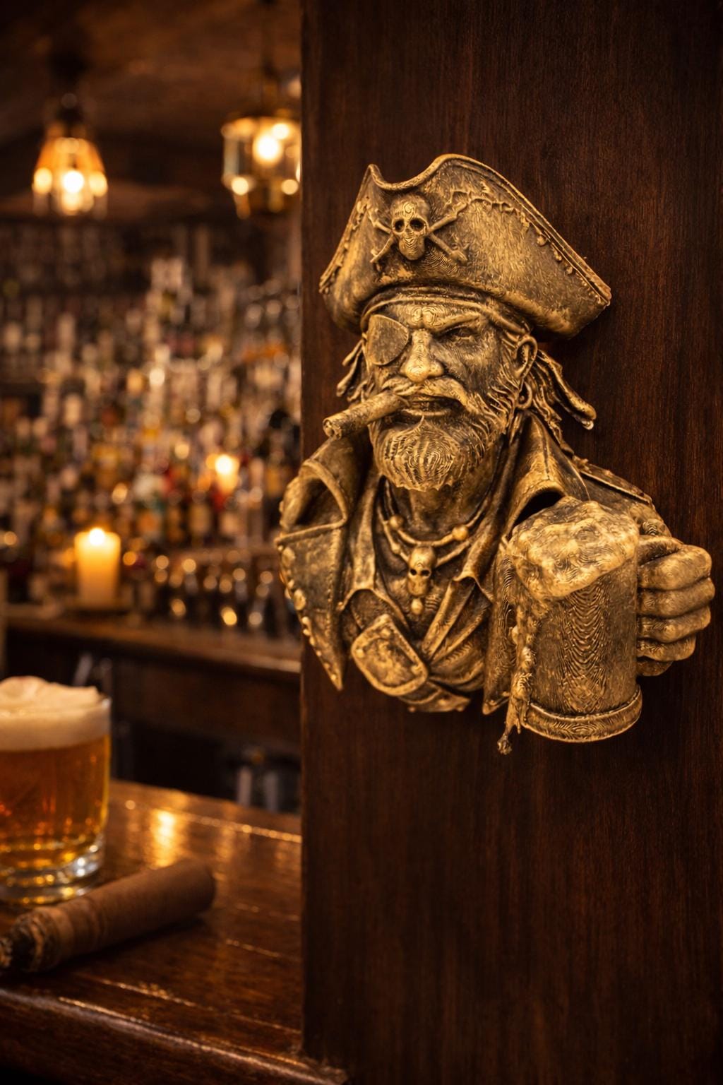 Pirate Wall Mount Decor
