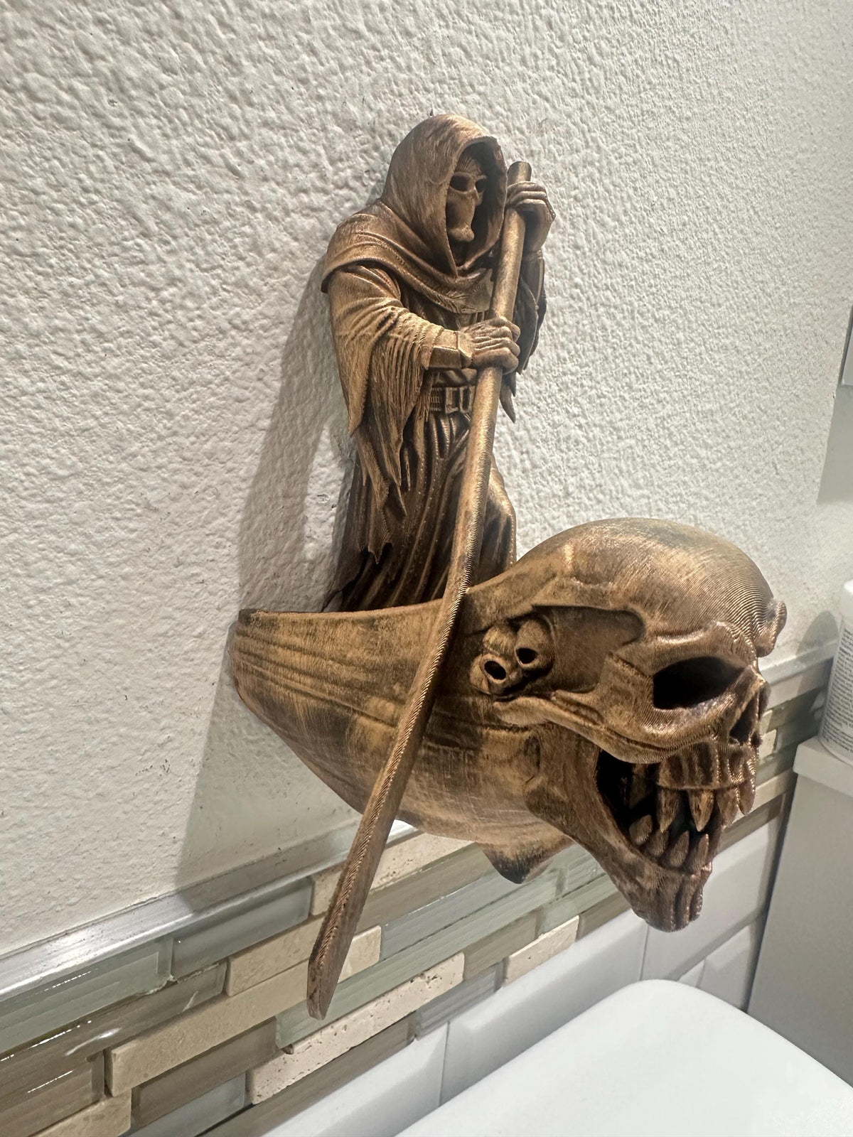 Charon the Ferryman Wall Sculpture