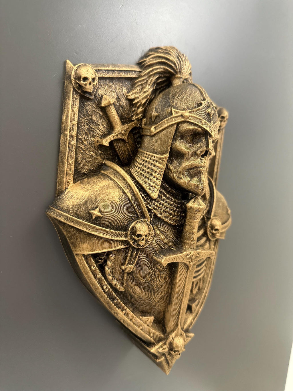 Undead Knight Wall Plaque