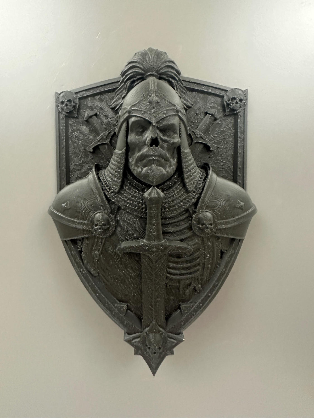 Undead Knight Wall Plaque