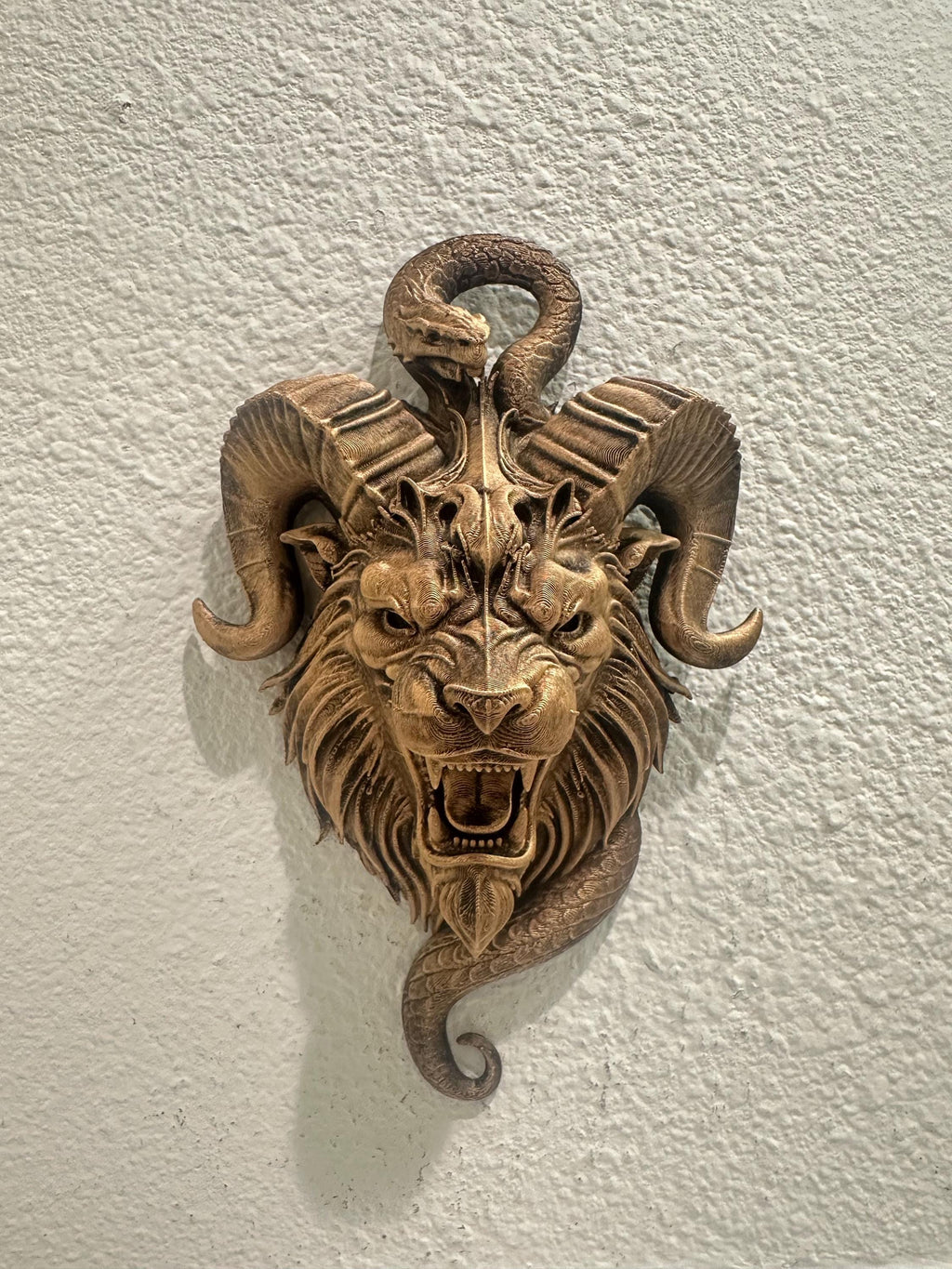 Chimera Wall Mount Sculpture