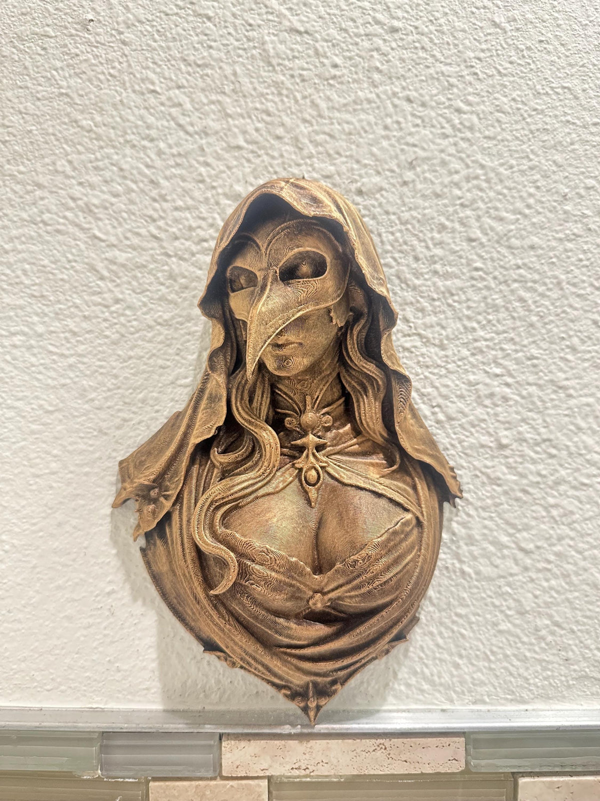 Plague Doctor Maiden Wall Decor