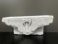 Viking Rune Wall Shelf - Norse Runestone Decor Stone Style Floating Shelf Nordic Mythology Wall Decor Pagan Home Decor 8.5x4x3”