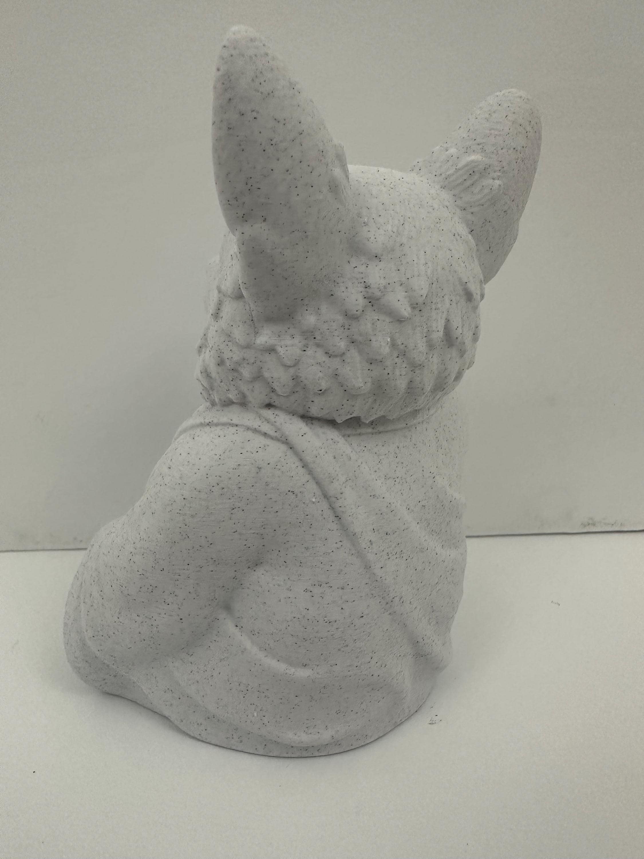 Corgi Buddha Statue | Meditating Corgi Figurine | Zen Dog Decor | Yoga Dog Sculpture | Dog Lover Gift | Mindfulness Home Decor 6”