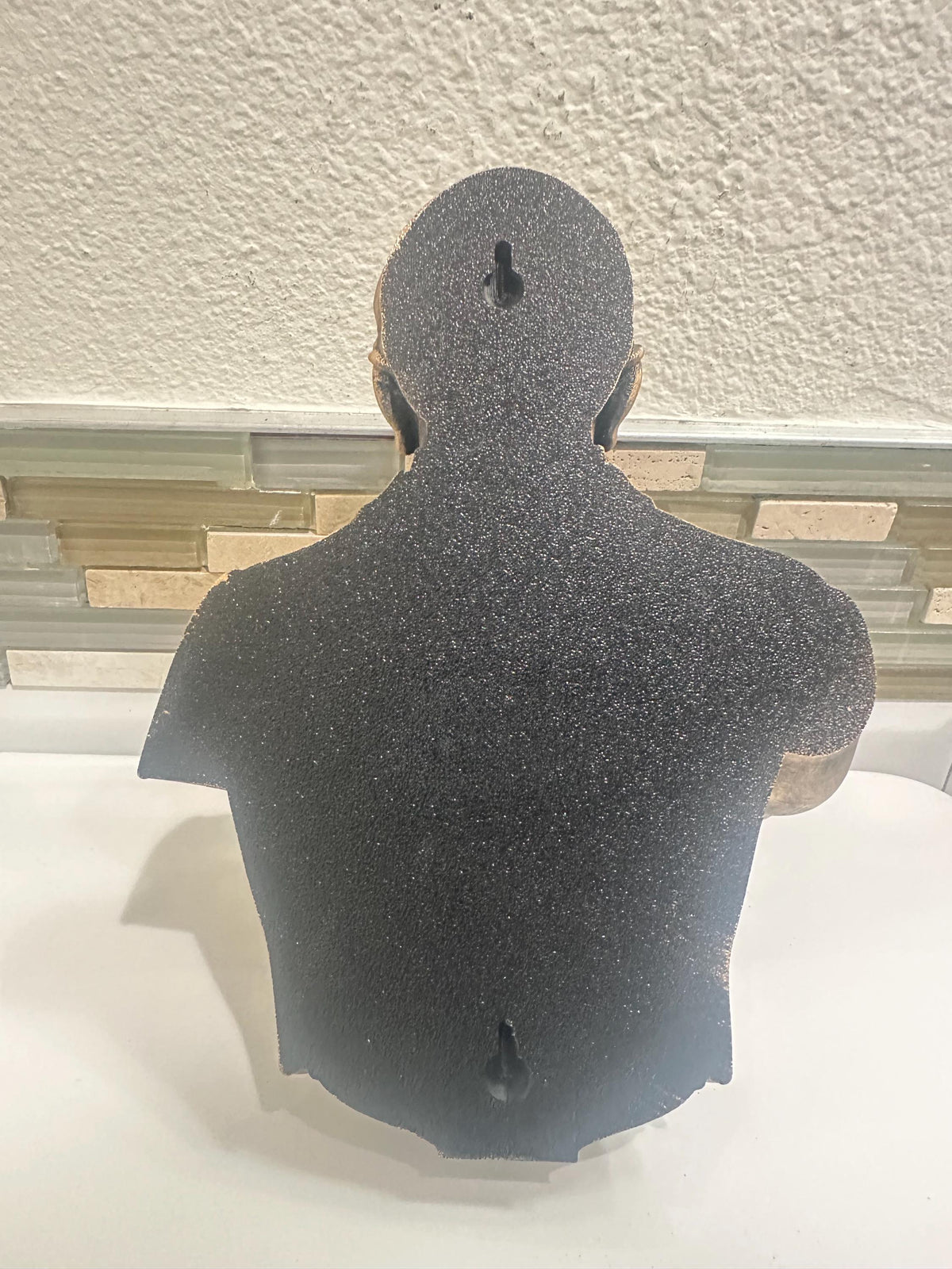 Victorian Gentleman Hand Towel Holder Wall Mount