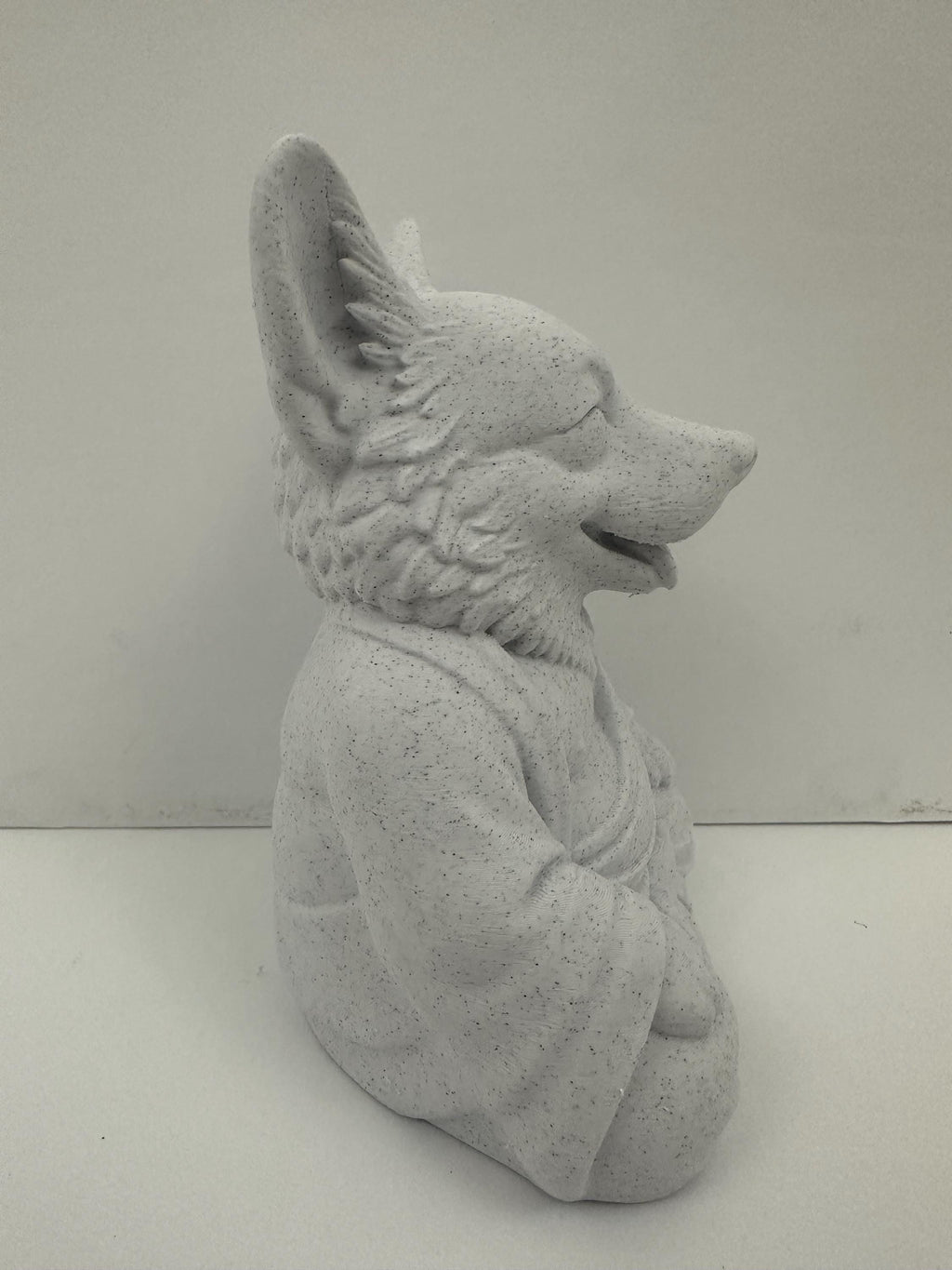 Corgi Buddha Statue | Meditating Corgi Figurine | Zen Dog Decor | Yoga Dog Sculpture | Dog Lover Gift | Mindfulness Home Decor 6”