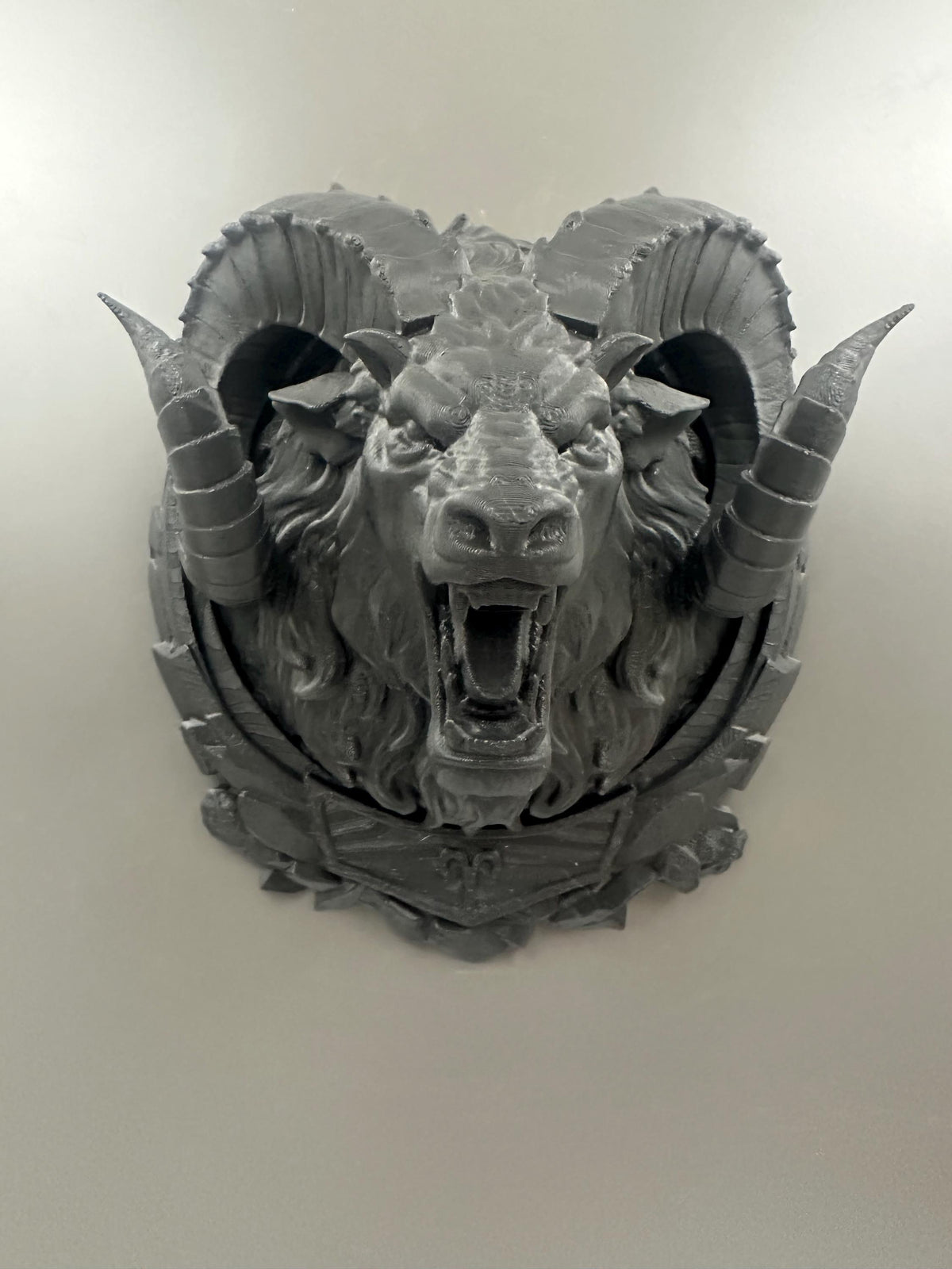 Aries Ram Wall Sculpture