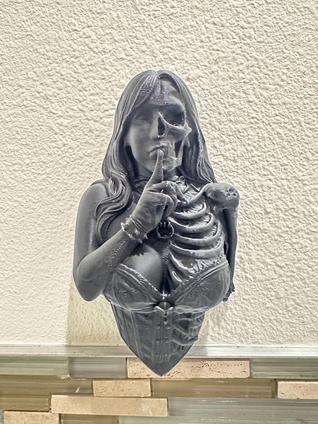 Gothic Life and Death Wall Sculpture