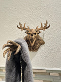 Wendigo Skull Wall Hook