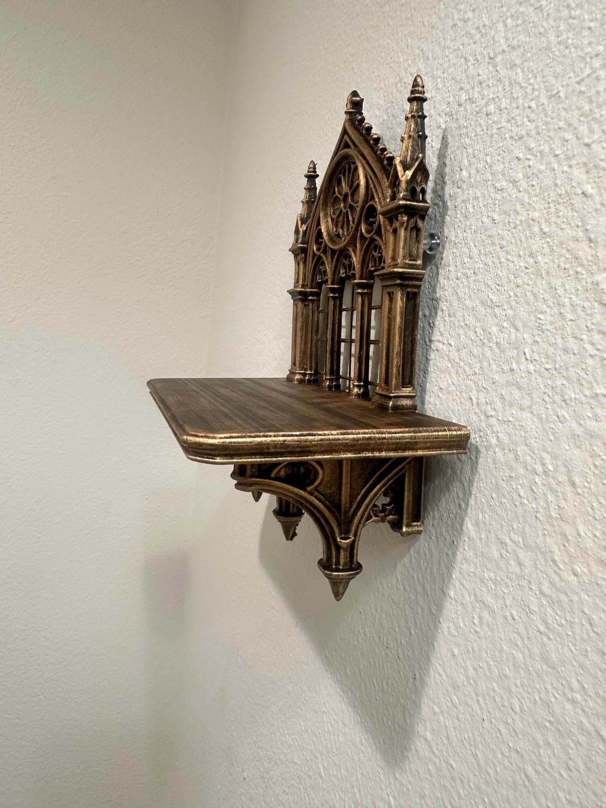 Gothic Cathedral Wall Shelf