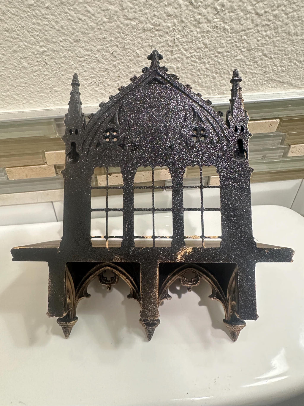 Gothic Cathedral Wall Shelf