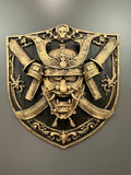 Samurai Wall Decor Mask Shield