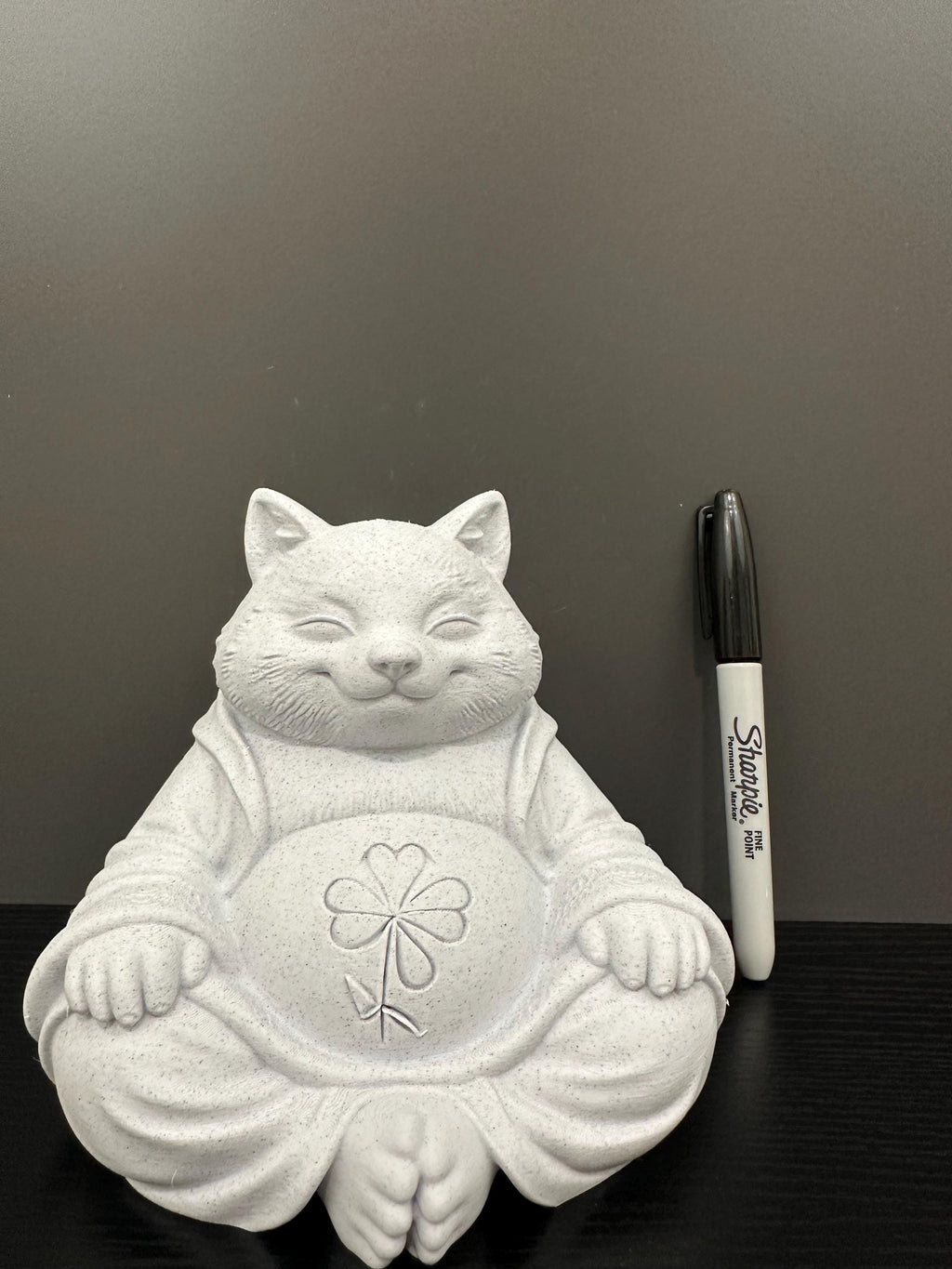 Buddha Shiba Inu Zen Meditation Statue - Lucky Dog Figurine - Yoga Decor - Spiritual Dog Garden Home Desk Decor 6”