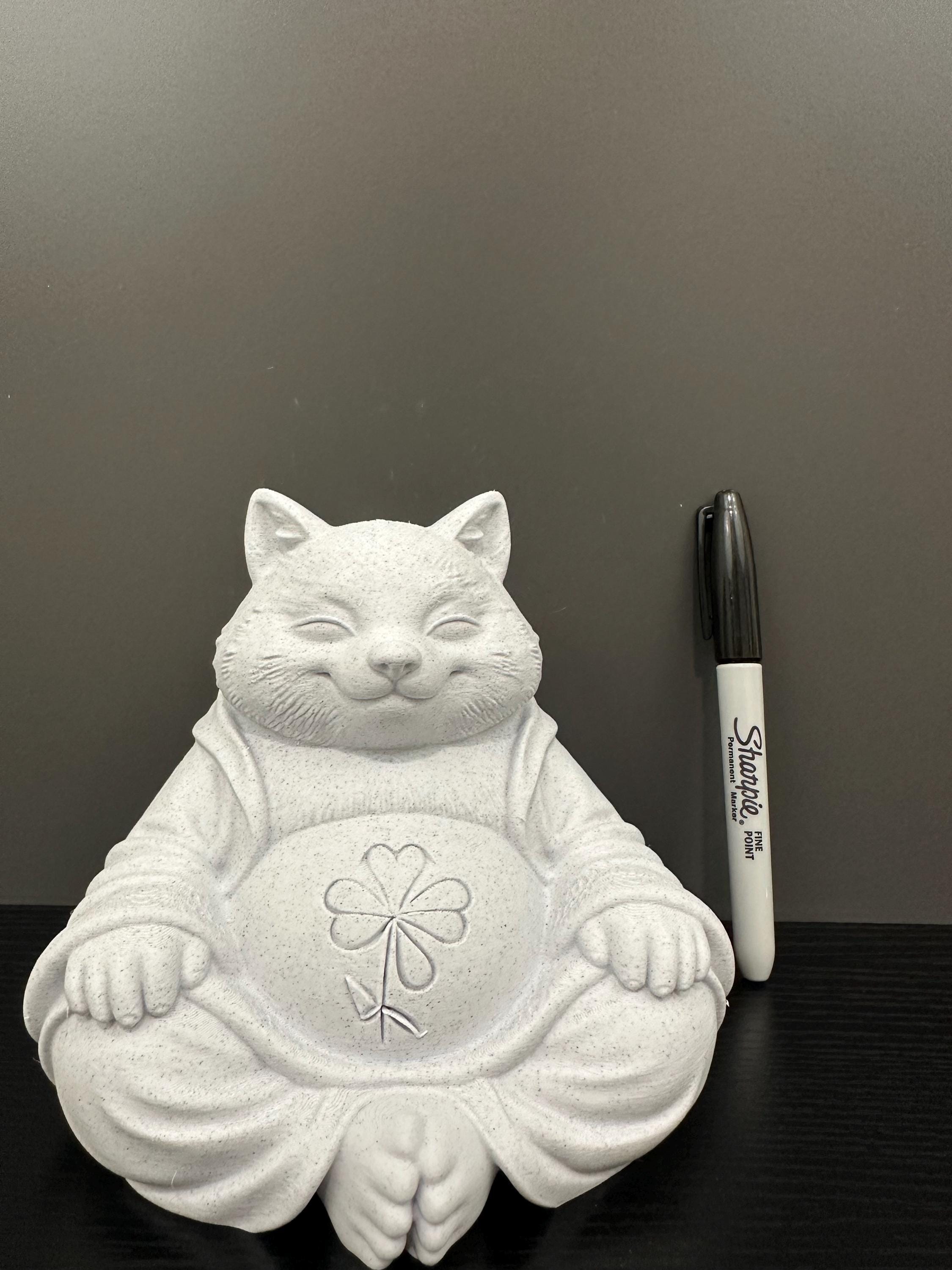 Buddha Shiba Inu Zen Meditation Statue - Lucky Dog Figurine - Yoga Decor - Spiritual Dog Garden Home Desk Decor 6”