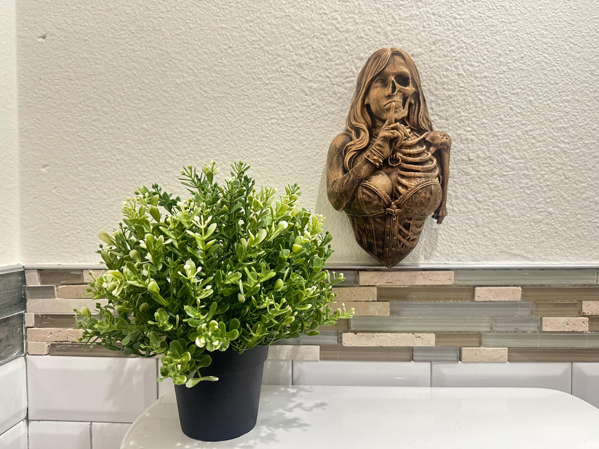 Gothic Life and Death Wall Sculpture