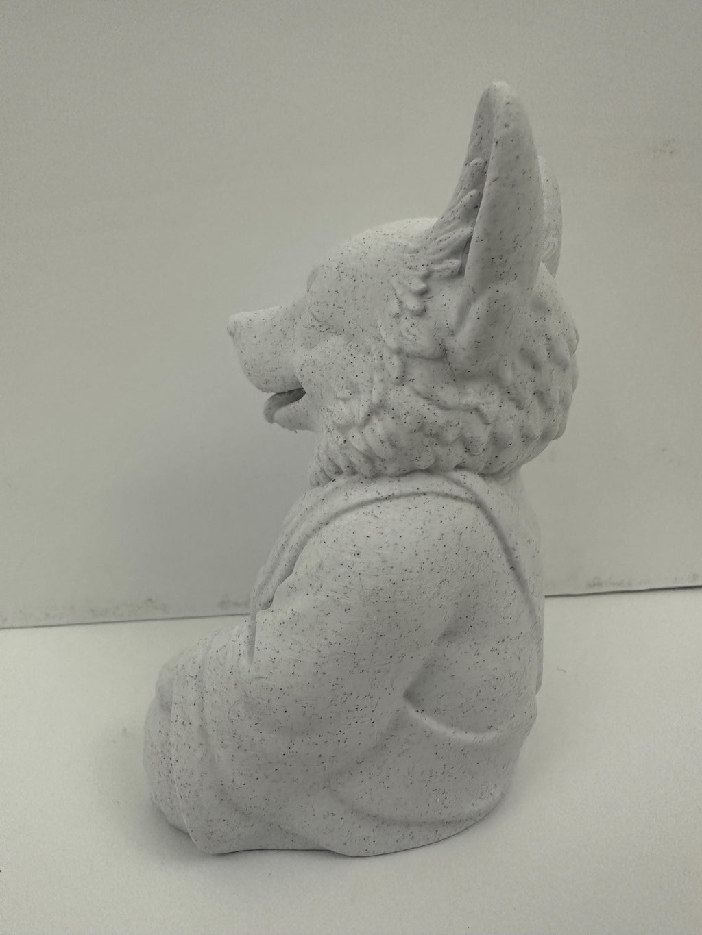 Corgi Buddha Statue | Meditating Corgi Figurine | Zen Dog Decor | Yoga Dog Sculpture | Dog Lover Gift | Mindfulness Home Decor 6”