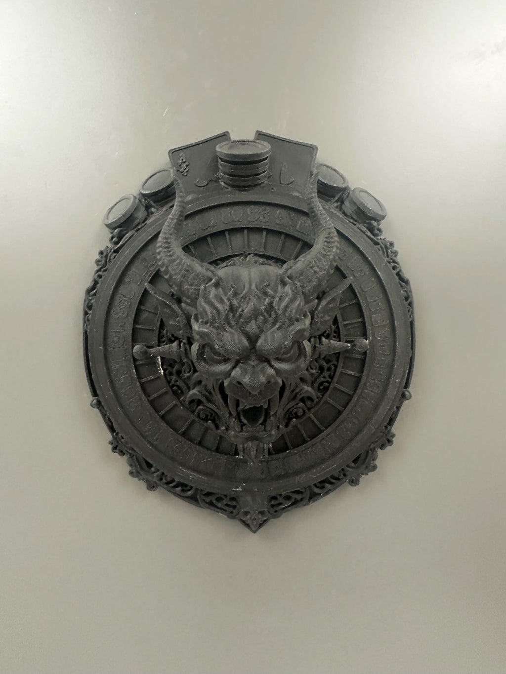 Gothic Roulette Wheel Wall Decor