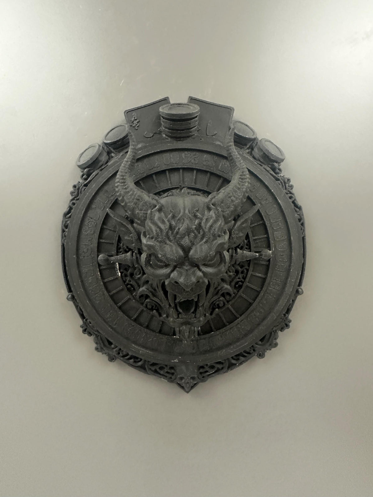 Gothic Roulette Wheel Wall Decor