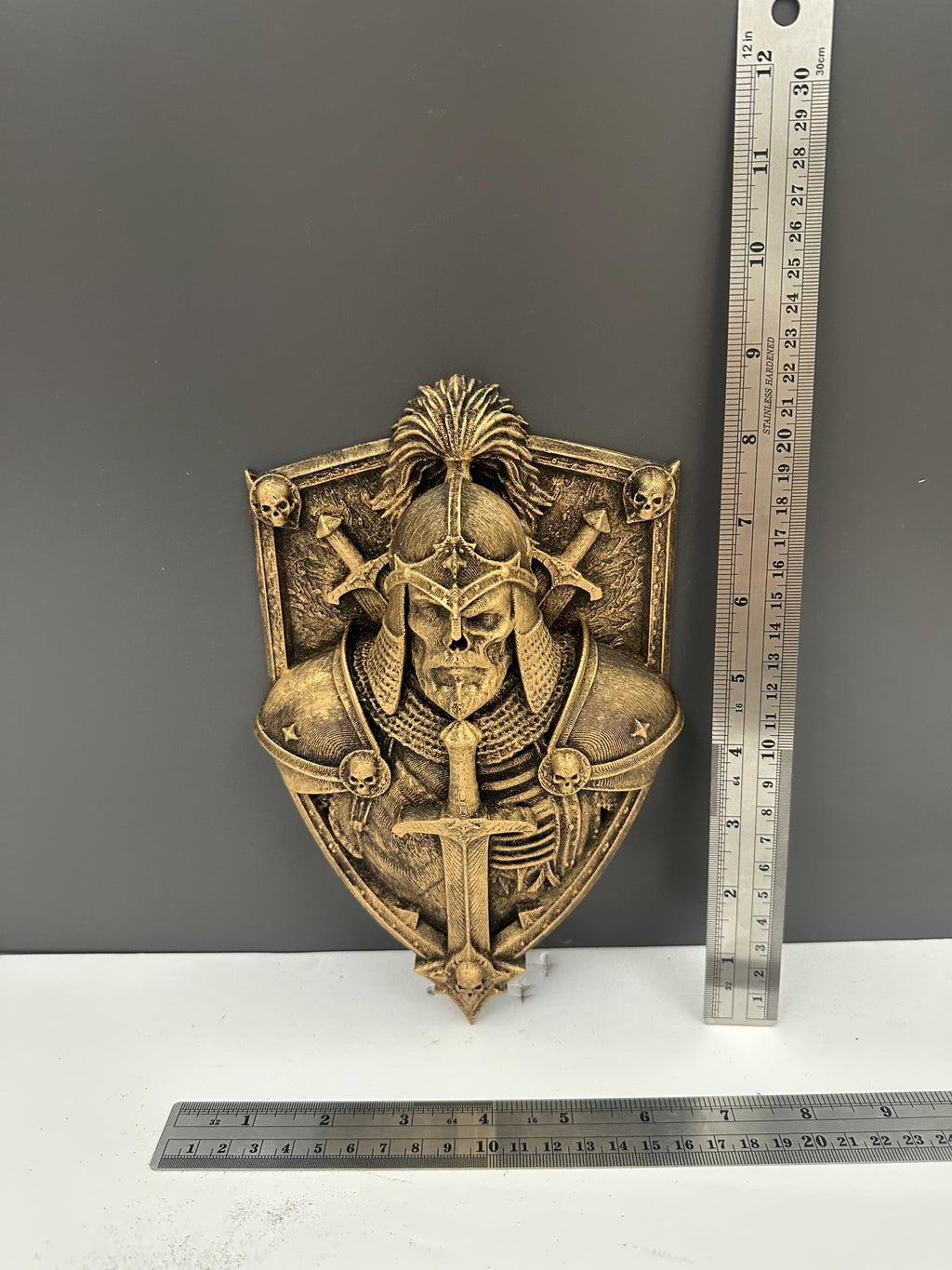 Undead Knight Wall Plaque