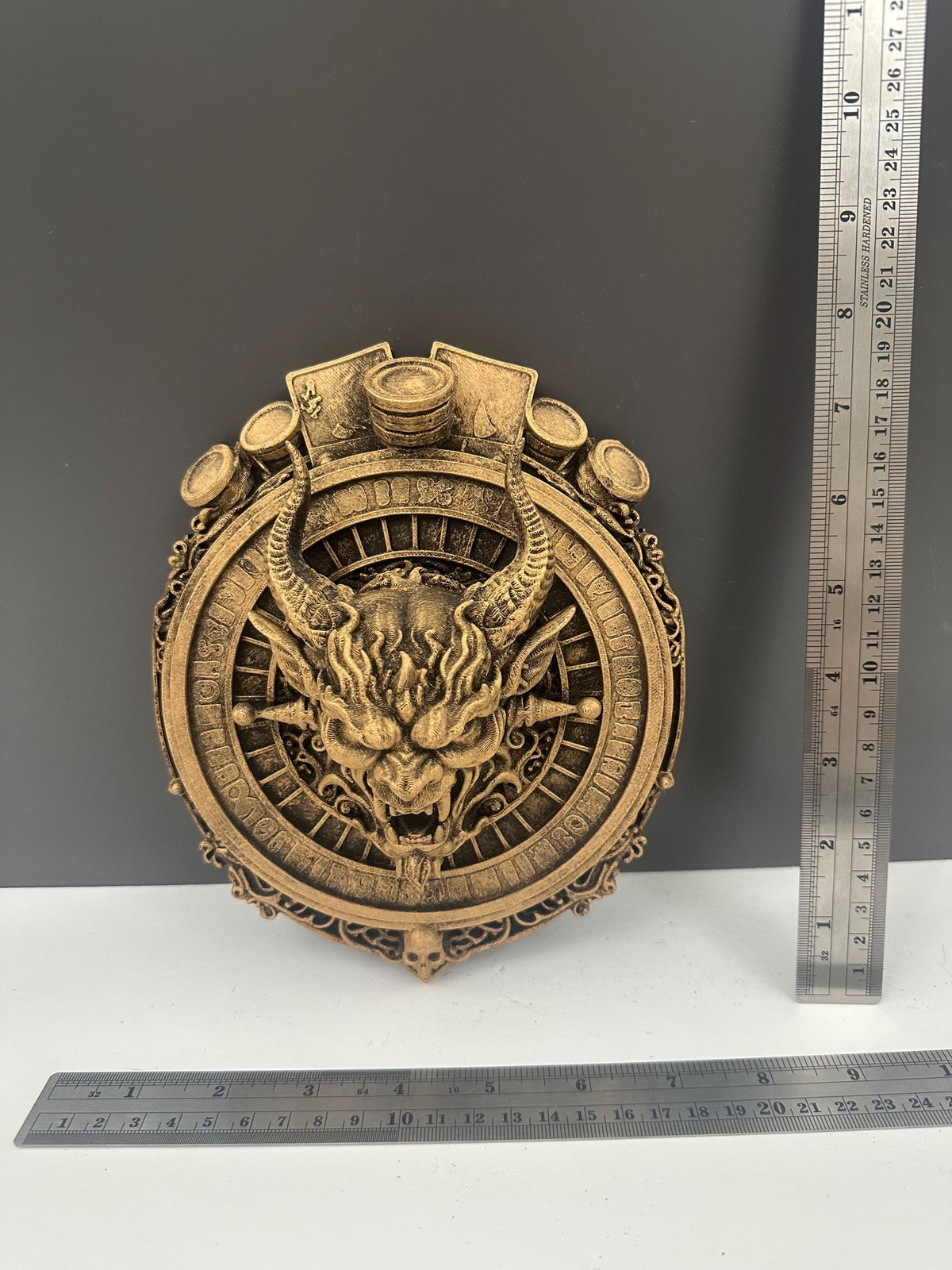 Gothic Roulette Wheel Wall Decor