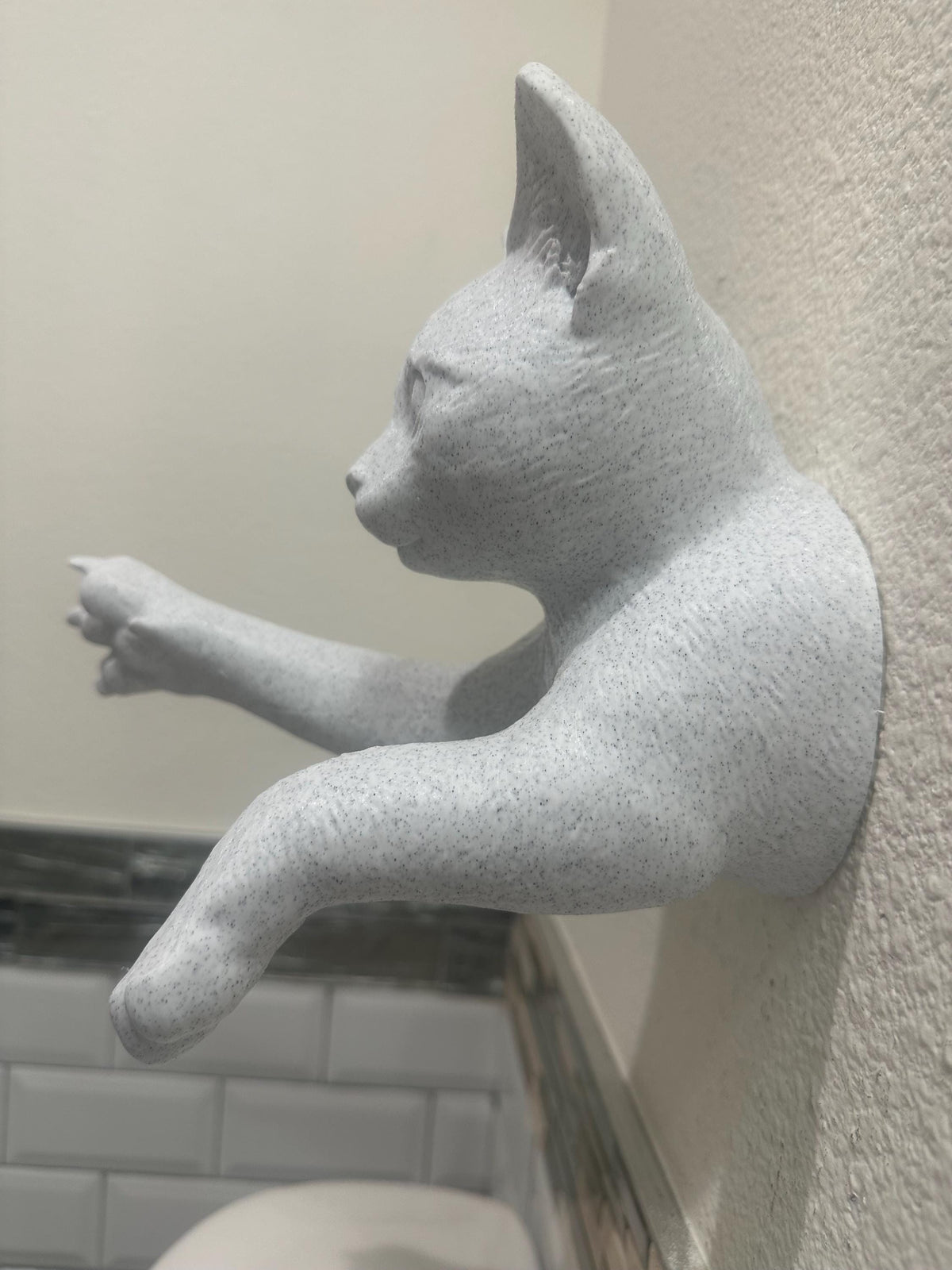 Playful Cat Hand Towel Holder