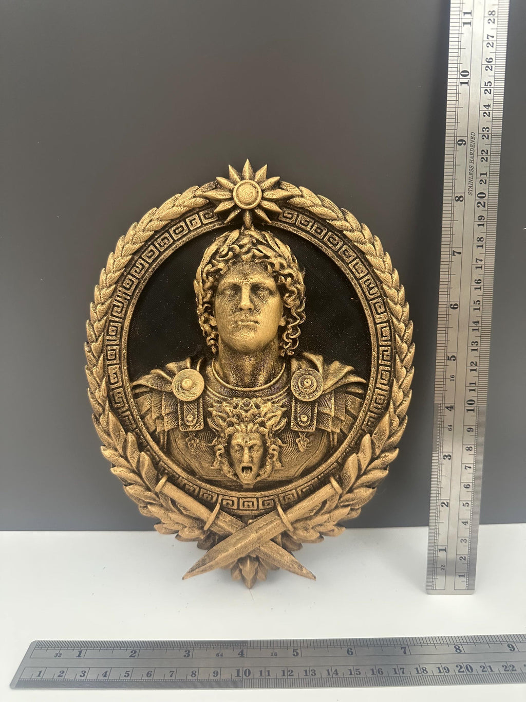 Alexander the Great Wall Medallion
