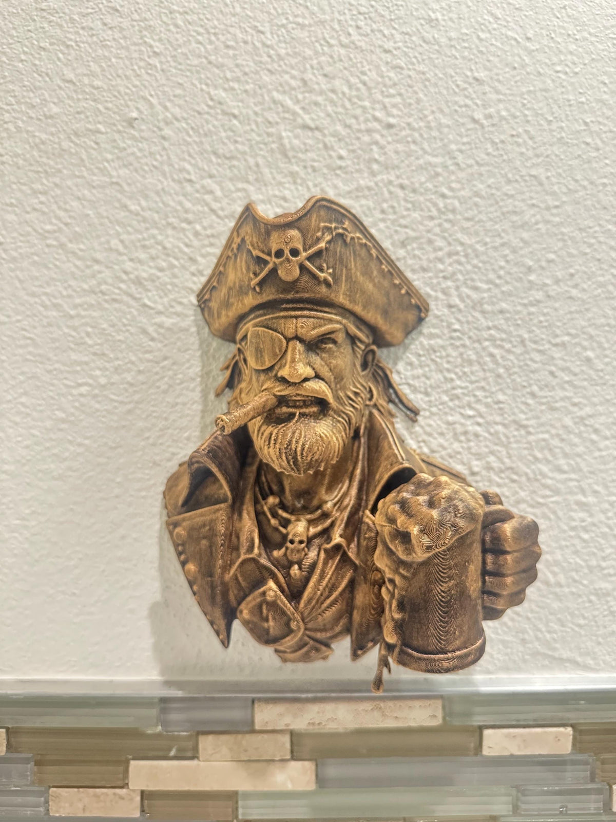 Pirate Wall Mount Decor