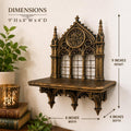 Gothic Cathedral Wall Shelf