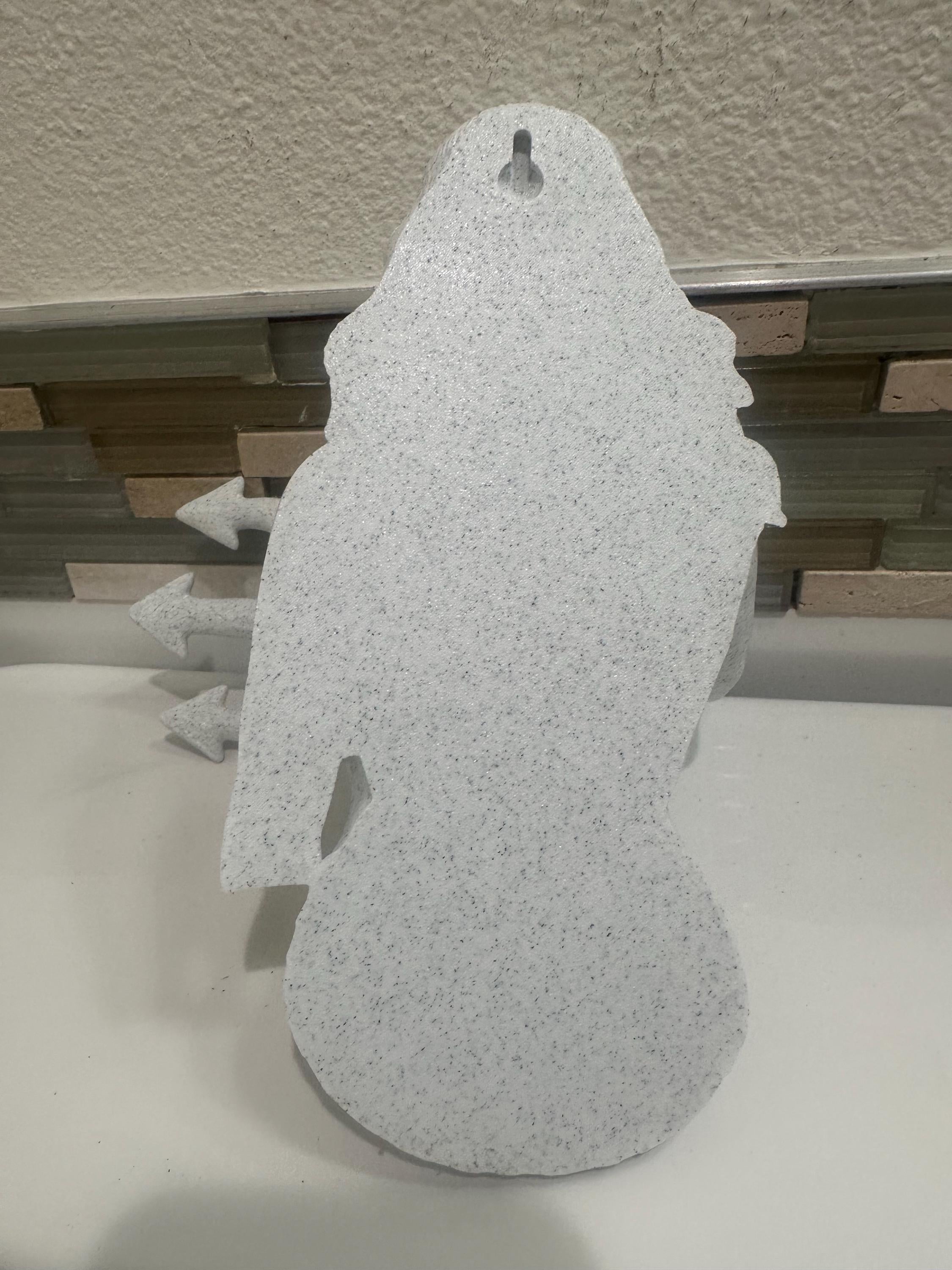 Mermaid Hand Towel Holder - 3D Wall Mount Hanging Sculpture Art 9” - Ocean Fantasy Home Decor - Mythical Beach Coastal - Trident Hook